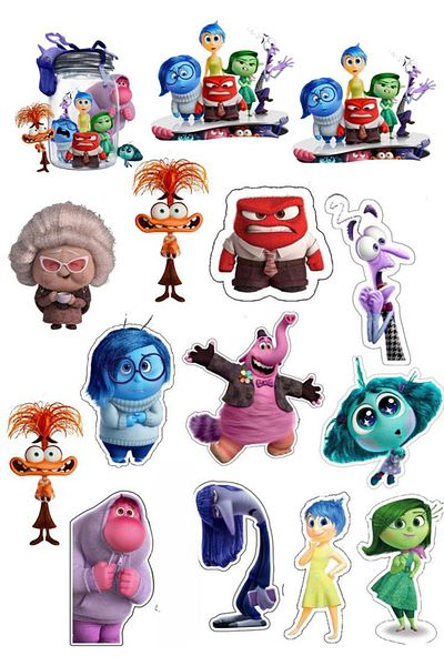 Sticksy Intensamente 2Sticker Phone Laptop Notebook Tablet Notebook Flask Sticker Sticker St905