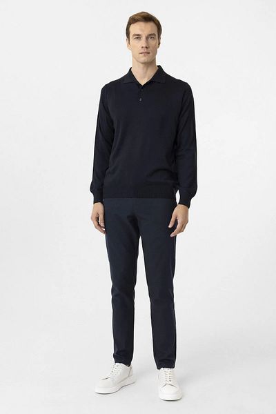 SÜVARİ Comfortable Fit Polo Neck Wool Anti-Pinning Quality Knitting Sweater