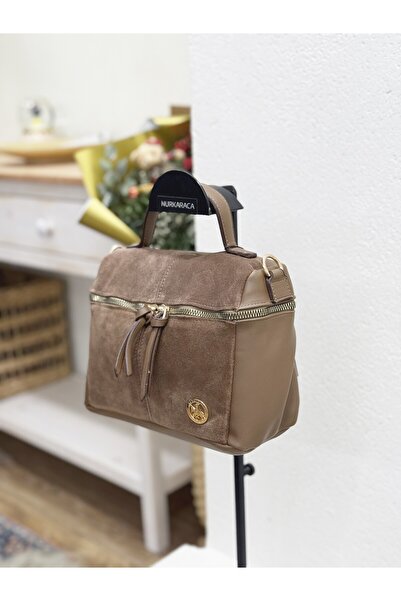 David Jones Ed037-1 Hakiki Deri Hem El Hem Çapraz Çanta Kadın