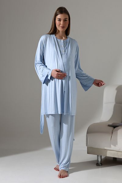 LikapaShop SET DE 3 PIJAMALE DE MATERNITATE