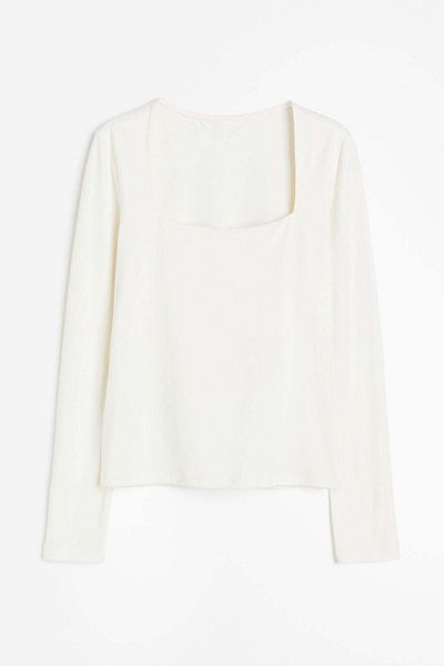 H&M Long-sleeved jersey top
