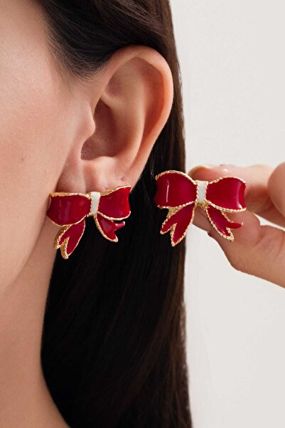 MRK Kadın Fiyonk Renkli Küpe