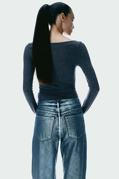 H&M Scoop-neck top