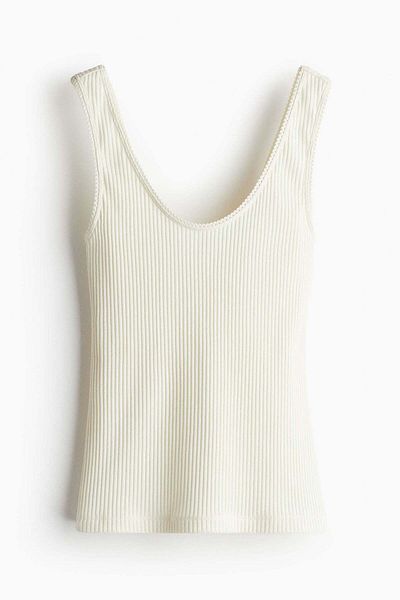 H&M Ribbed vest top