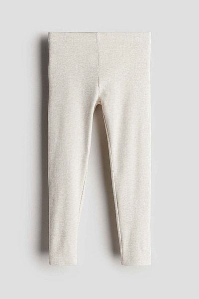 H&M Ribbed jersey leggings
