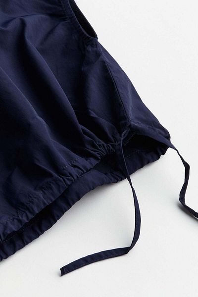 H&M Drawstring-detail cropped top