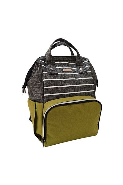 Lullaby Lby-302 Gray Green Practical Backpack