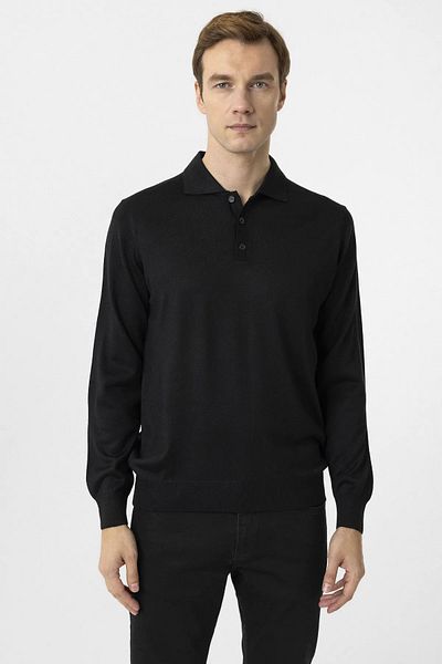 SÜVARİ Comfortable Fit Polo Neck Wool Anti-Pinning Quality Knitting Sweater