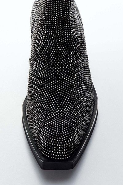 H&M Rhinestone-embellished boots