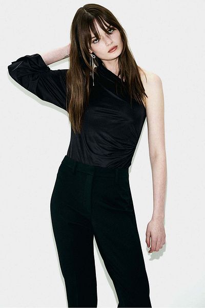 H&M Draped one-shoulder top
