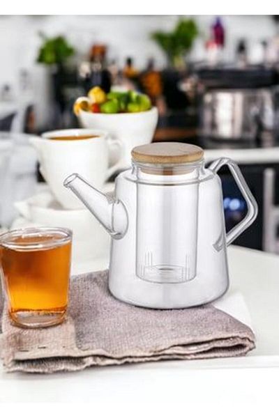 The Mia Bamboo Lid Strainer 800Cc
