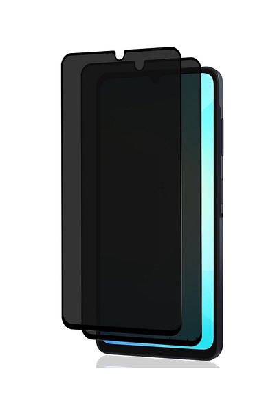 m.tk moveteck واقي شاشة زجاجي مقوى غير قابل للكسر ومتوافق مع هاتف Samsung Galaxy A06 مع فلتر خصوصية شبحي كامل
