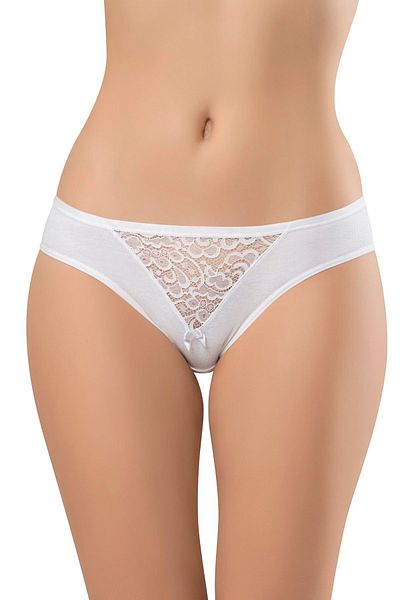 ERDEM İÇ GİYİM Erdem White Triangle Panties 2509