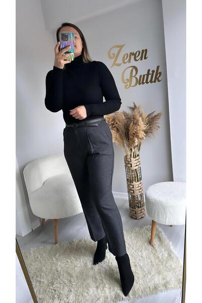 Tarz Noktası KEMERLİ HAVUÇ PANTOLON