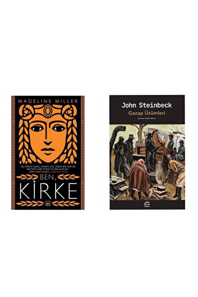 İthaki Yayınları Ben Kirke - Madeline Miller - Gazap Üzümleri - John Steinbeck