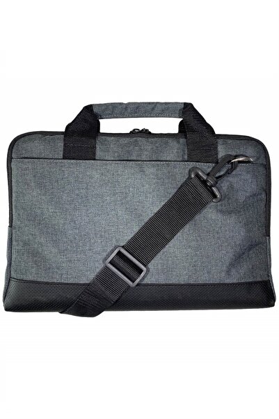 Moserini حقيبة كمبيوتر محمول لجهاز MacBook Air - Pro مقاس 13.6 بوصة - مقاس 14.2 بوصة M2/ M3/ M4 مع حماية أساسية وحزام كتف - رمادي