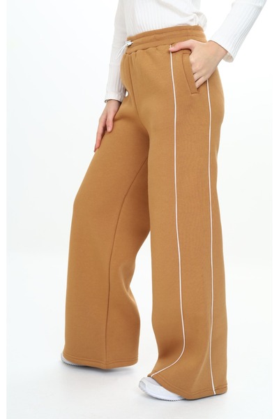 Toontoy Girl's Piping Detailed Sweatpants