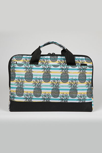 Moserini MacBook Air Pro 13.6" - 14.2" M2/M3/M4 Compatible Base Strap Laptop Case - Tropical