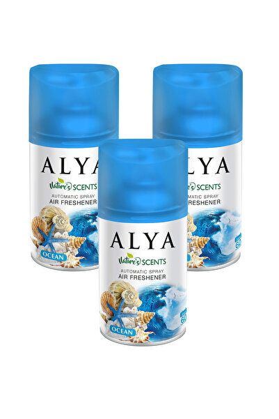ALYA Nature's Scents Oceann Oda Kokusu Yedek Makine Spreyi 250 ml x3 adet