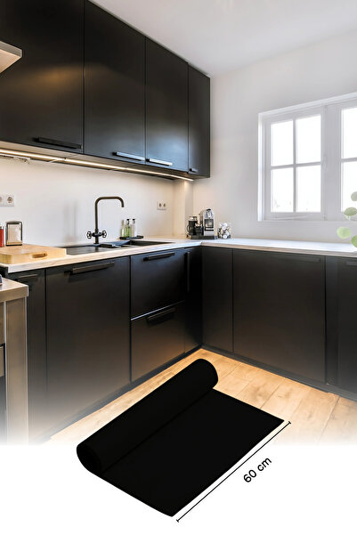arduçlazer Furniture Cabinet Covering Foil Matte Black 60X100 cm