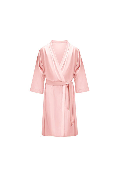 VeneraSilk 100% Saf İpek Kimono / Sabahlık