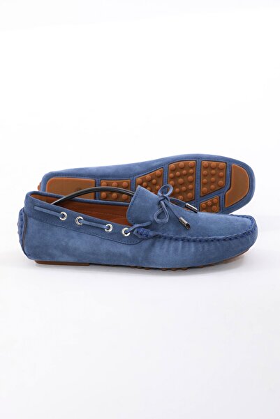 Faruk balkanas Pantofi din piele de căprioară cu talpă din cauciuc model Rock