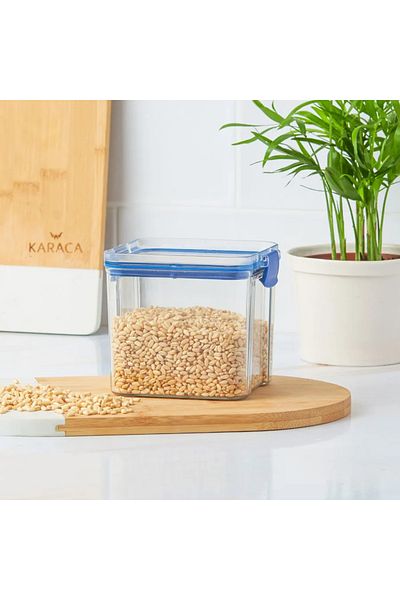Karaca Solida, Storage Container, Blue Transparent