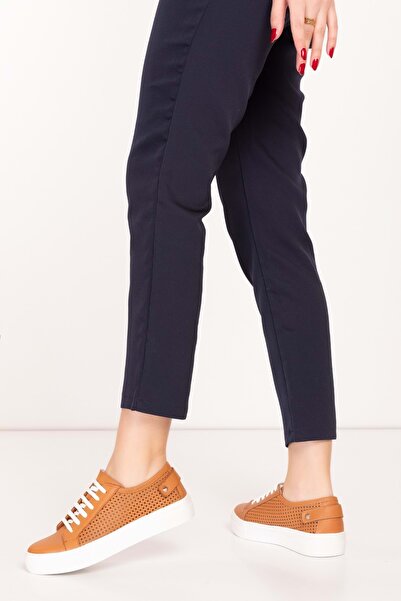 Gondol Kadın Iç Dış Hakiki Deri Günlük Sneaker Als.369