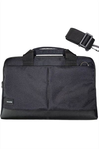 Moserini Laptop Case for MacBook Air Pro 13.6" 14.2" M2/M3/M4 - Black with Base Protection