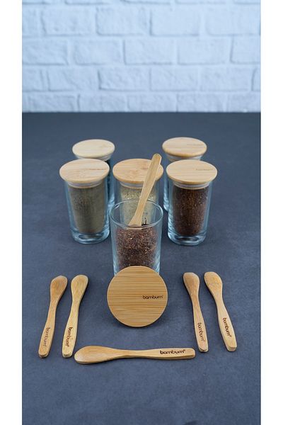 Bambum Lella 6 Piece Spice Set with Spoon