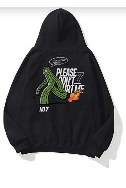 KOZİA OUTDOORS Hanorac supradimensionat unisex cu glugă cu imprimeu malkoçbey...