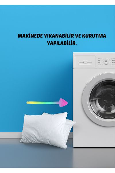 Nakkısh Pernă Nano Gel din teacă din satin - 1 bucată
