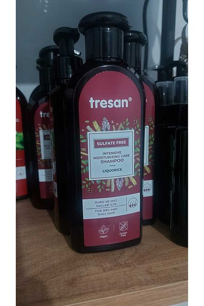 Tresan Licorice Intensive Moisturizing Sulfate-Free Care Shampoo 300 ml