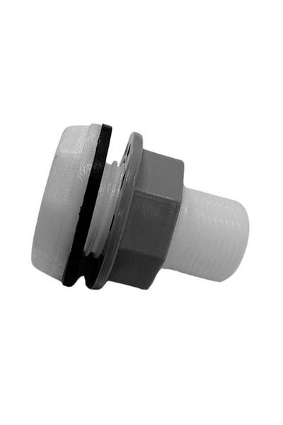 CYH 1-1/4'' Water Tank Outlet Record Acetal Plastic 40'
