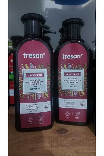 Tresan Licorice Intensive Moisturizing Sulfate-Free Care Shampoo 300 ml