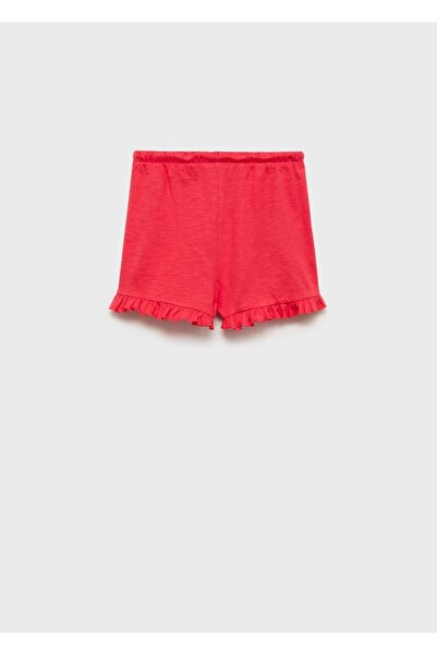 MANGO Kids Elastic waist shorts