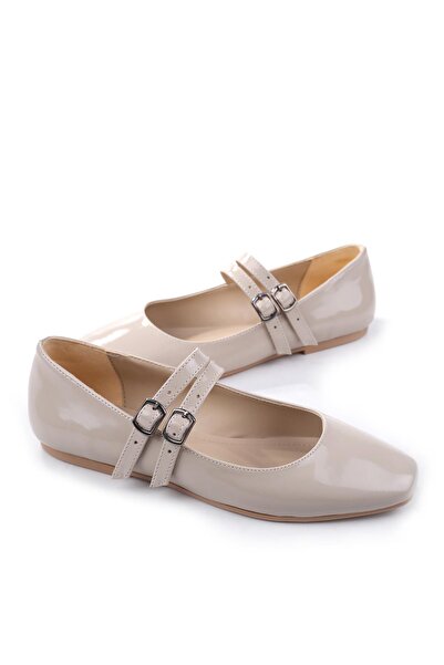 Walkenzo 333 Γυναικεία λουστρίνια παπούτσια μπαλαρίνας