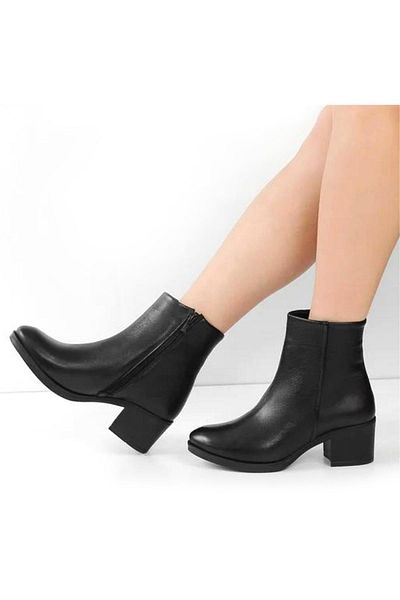 Castle Black 92162-1 Thermo Sole 6 cm Γνήσιο δέρμα Καθημερινές Γυναικείες Μπότες