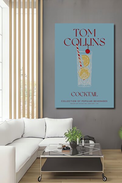 Teona Ahşap Tom Collins Ρετρό Ξύλινο Διακοσμητικό Τοιχογραφία Τοίχου από MDF ...