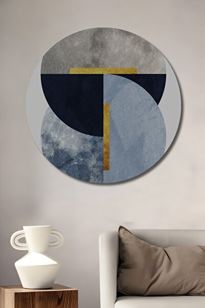 Teona Ahşap Artă abstractă geometrică, decorativă, din lemn MDF, pictură mura...