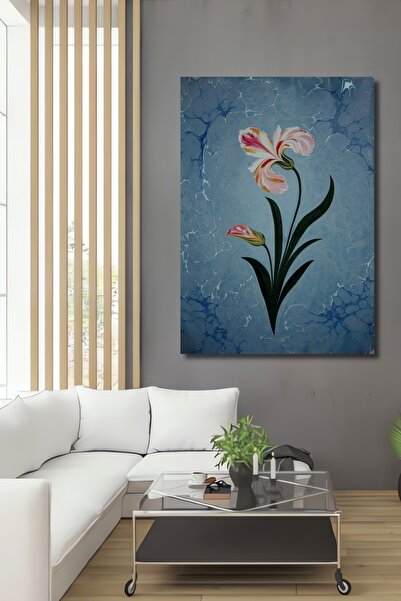 Teona Ahşap Ebru Sanatı Dekoratif Ahşap MDF Ev/İşyeri Duvar Tablo Dikdörtgen ...