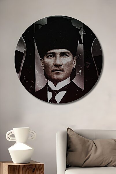 Teona Ahşap Pictură decorativă pe perete din lemn MDF Ataturk pentru casă/loc...