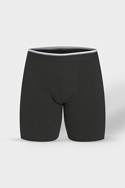 Donkshot 3'lü Set Uzun Paçalı Likralı Erkek Boxer 1004 - Sporcu Boxer