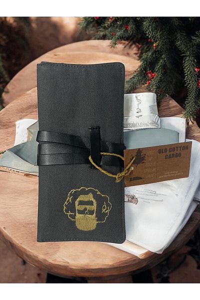 Old Cotton Vintage Unisex Tobacco Pouch Wallet Bag - Good Quality, Design, Open Size 28X19 cm