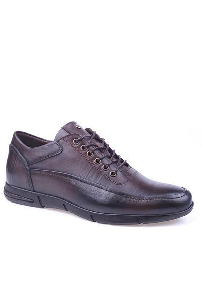 Benart 2573 Ανδρικά δερμάτινα παπούτσια casual με κορδόνια