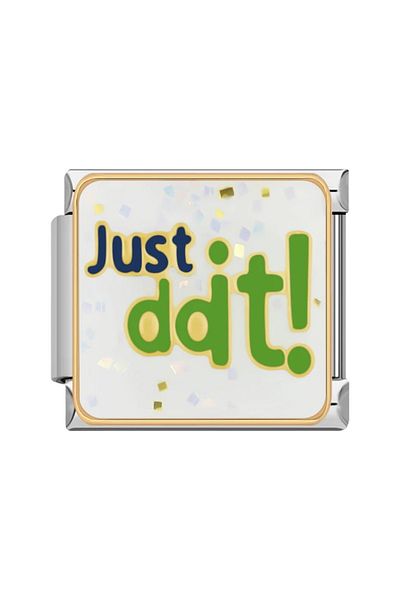 Dumledo Italian Charm - Let It Go (Just Do It!)Steel