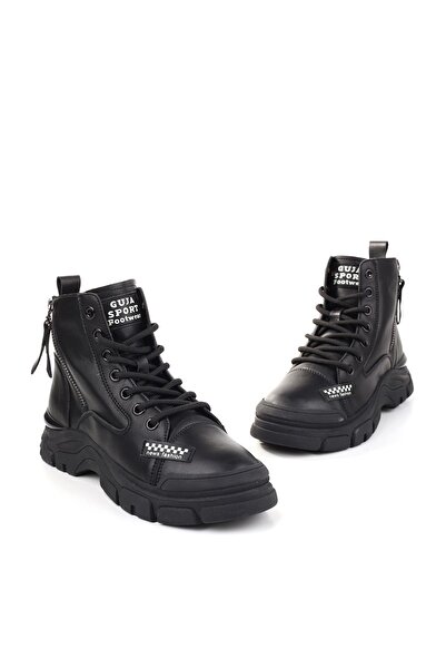 Guja 23k310-9 Дамски кожени ботуши - с вълнена подплата и противоплъзгаща под...