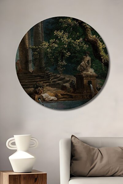 Teona Ahşap Pictură murală decorativă din lemn MDF mitologică pentru piscină,...