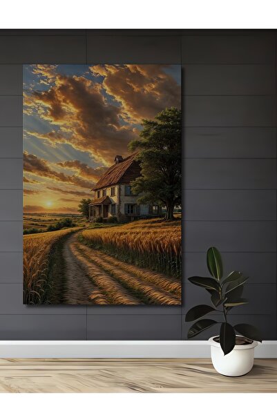 Teona Ahşap Γοητευτικό ξύλινο διακοσμητικό ζωγραφικό ορθογώνιο ζωγραφικό με θ...