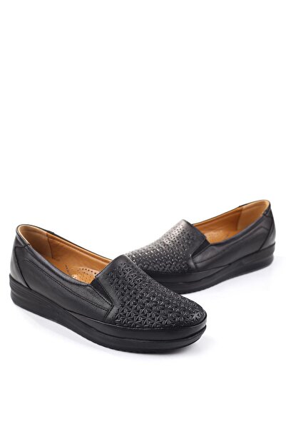 Walkenzo 3772 Women's Orthopedic Sole Leather Shoes